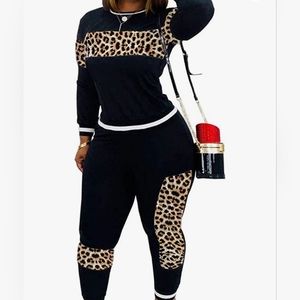 NWOT Two Piece Pant Set